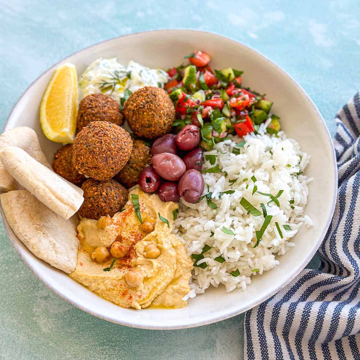 Falafel Rice Bowl